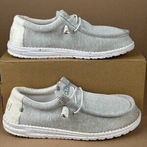 Hey Dude Wally Sox Mesh Slip-On Loafers Men’s US 12 EU 45 Pre-Owned Casual Shoes